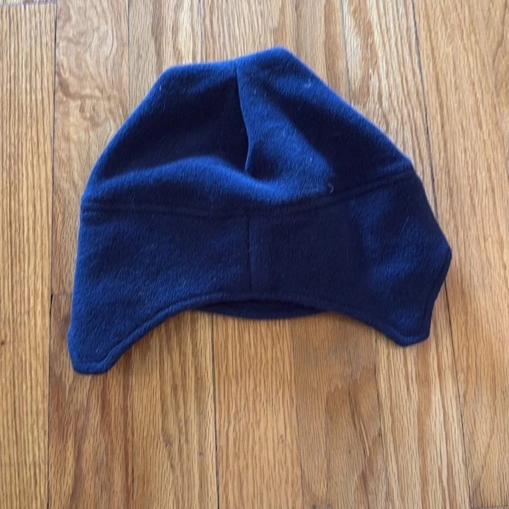Patagonia Navy Fleece Hat sz S toddler winter snow hat